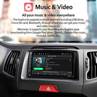 Double Din Android Car Stereo - Corehan Android 10 with 7 inch 2GB Ram 32GB ROM Touch Screen in Dash Car Stereo Video Multimedia Player with Bluetooth WiFi GPS Radio Navigation System